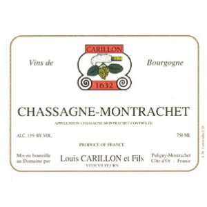  2009 Louis Carillon Et Fils Chassagne Montrachet 750ml 