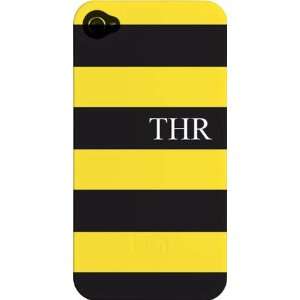   Hughes Designs   Phone Cases (Black & Yellow Stripe): Everything Else