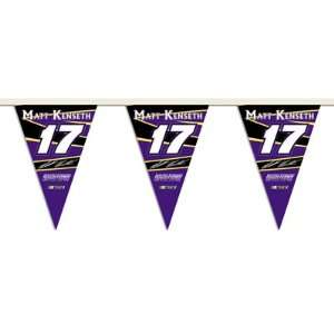  MATT KENSETH PARTY PENNANT FLAGS 25 FT Patio, Lawn 