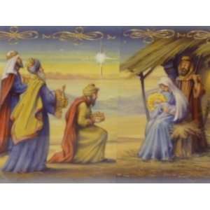  Religious Christmas Cards 3 Wise Men Praising Baby Jesus 
