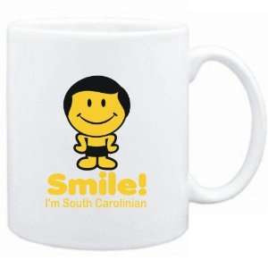 Mug White  Smile I am South Carolinian   Man  Usa States  