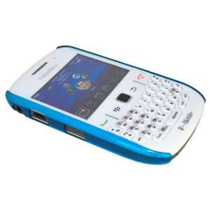  Clear Blue Case Back Cover for Blackberry Curve 2 8520 