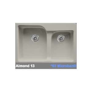   Advantage 3.2 Double Bowl Kitchen Sink with Three Faucet Holes 25 3 63
