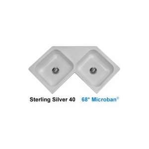   Advantage 3.2 Double Bowl Kitchen Sink with Three Faucet Holes 31 3 68