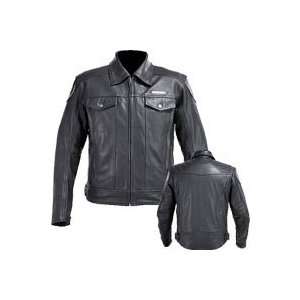  Closeout   Fieldsheer Duke Leather Jacket 42: Automotive