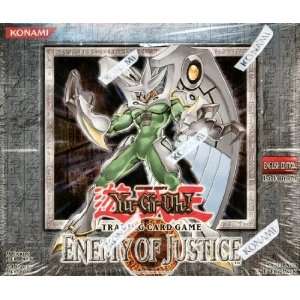  Yu Gi Oh GX   Enemy Of Justice Booster Box / 24 Packs Per 