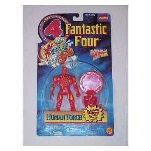 Fantastic Four Animated Series Human Torch Sparking Action 