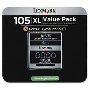  14N1189 (105XL) High Yield Ink, 4/Pack, 600 Page Yield 