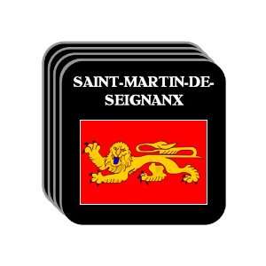 Aquitaine   SAINT MARTIN DE SEIGNANX Set of 4 Mini Mousepad Coasters