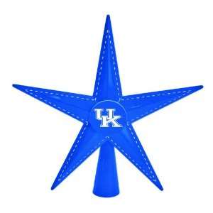  9.5 NCAA Kentucky Wildcats Metal 5 Point Star Christmas 