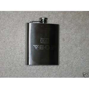  E&J VSOP 7 oz Stainless Steel Flask w/screw top 