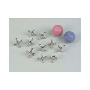 Classic Metal Jacks by Small World Toys (Double Ball Set 