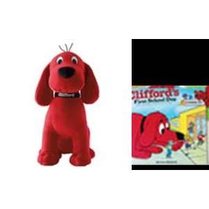  Kohls Clifford the Big Red Dog Plush AND Cliffords First 