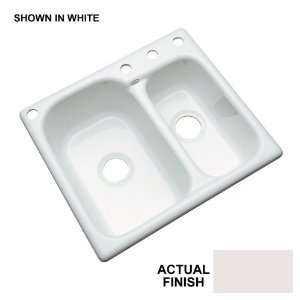   Double Basin Acrylic Topmount Kitchen Sink 33409