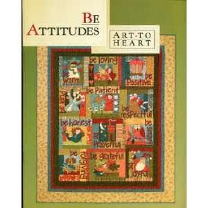  6611 BK Be Attitudes Quilt Book by Nancy Halvorsen of Art 