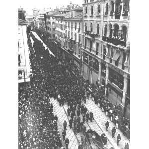  Funeral of the Archduke of Austria Franz Ferdinand, on 2 