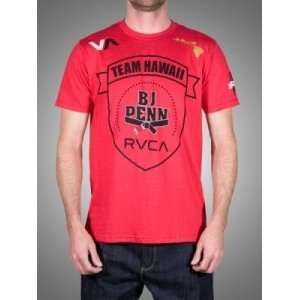 RVCA Clothing BJ Penn UFC 94 Corner T shirt:  Sports 