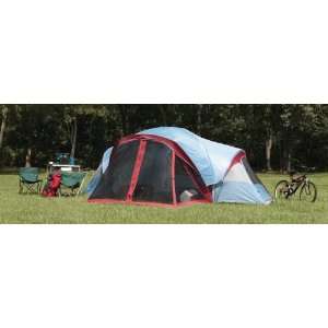 Texsport® Mt. Airy 6 person Tent with Screen Room Blue / Limestone 
