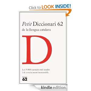 Petit diccionari 62 de la llengua catalana (Catalan Edition) López 