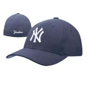  New York Yankees Youth Flexfit Shortstop Cap Navy Blue 