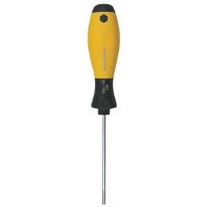 Wiha 36200 Torx Screwdriver, ESD Safe with SoftFinish Handle, T5 x 