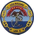 US Navy / USMC LHA 4 USS Nassau Patch