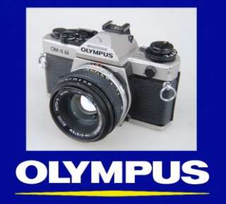 OLYMPUS OM 4T 35MM SLR CAMERA & 50MM F1.8 ZUIKO LENS  