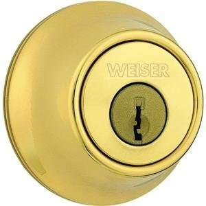 Weiser Lock GDC9471 3BR K3 SMT MS RL Elements Single Cylinder Deadbolt