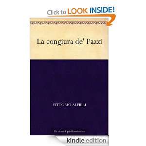   Pazzi (Italian Edition) Vittorio Alfieri  Kindle Store