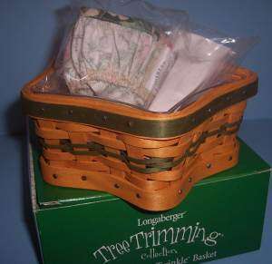 Longaberger Basket 2001 Twinkle Twinkle Star Set NEW  