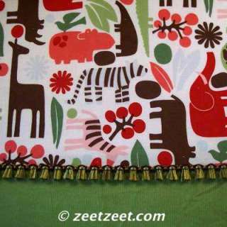 Alexander Henry~2D ZOO~HOLLY Red Green Quilt Fabric /Yd  