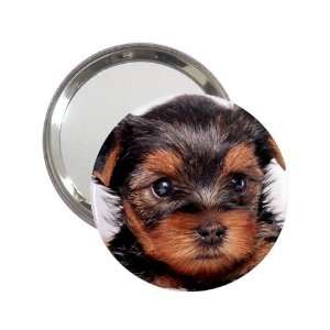  Yorkshire Terrier Puppy Dog 8 Handbag Makeup Mirror K0655 
