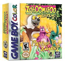 Zoboomafoo Playtime in Zobooland Nintendo Game Boy Color, 2001  