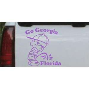  Go Georgia Pee On Florida Car Window Wall Laptop Decal 