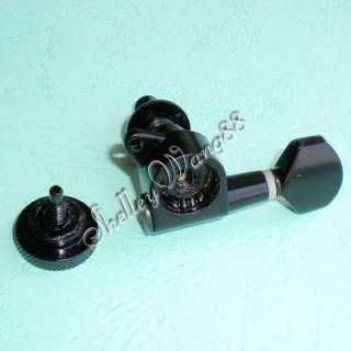 Locking Tuners Pegs Machine Heads Fits Ibanez 6L Black  