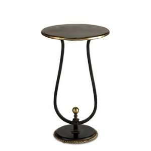  Currey and Company 4074 Kendrick   15 Table, Old Iron 