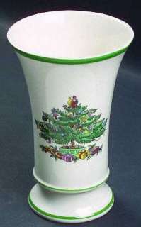 Spode China CHRISTMAS TREE GREEN TRIM Vase 1906982  