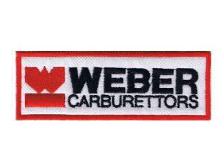 516 Weber carbs Carburettors Webber 45 DCOE badge Patch  