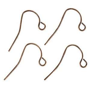  Copper Tone French Hook Earring Wires   Beading & Findings 