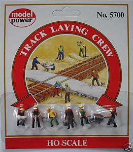 Track Laying Crew 187 ~ HO Scale Model Power # 5700  