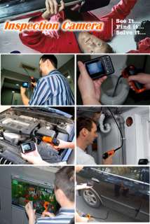 9mm flexible borescope Endoscope Inspection Camera DVR  