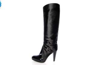 1283 GIANVITO ROSSI Womens Knee High Boots GD8045.000 Skin Horse 