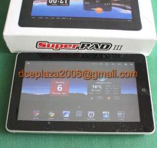 10.2 Tablet MID Flytouch 3 Wifi GPS Camera Google Android 2.3 4GB 