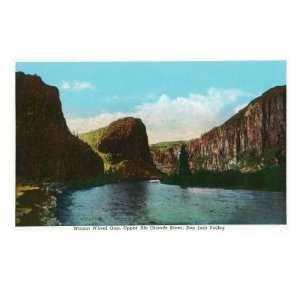  Southern Colorado, View of Wagon Wheel Gap on the Upper 