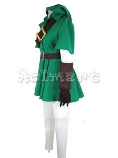   of Zelda Link Cosplay Halloween Party Costume *Custom made All Size