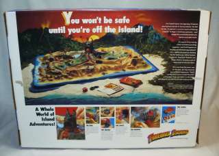 1986 FIREBALL ISLAND ADVENTURE 3D BOARD GAME   MILTON BRADLEY 