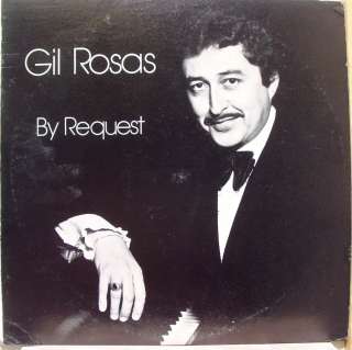 GIL ROSAS by request LP vinyl GR 1000 VG+ 1978  