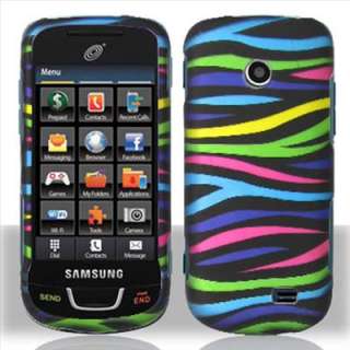 Rainbow Zebra Hard Case Cover for Samsung T528g Straight Talk 
