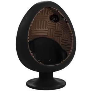  5.1 Sound Egg Chair   Black/Brown Electronics