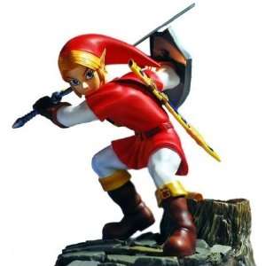   of Zelda Ocarina of Time Link Fire Tunic Statue Figure: Toys & Games